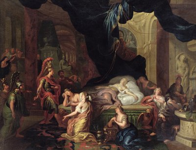 The Death of Cleopatra by Ottmar, the Younger Elliger